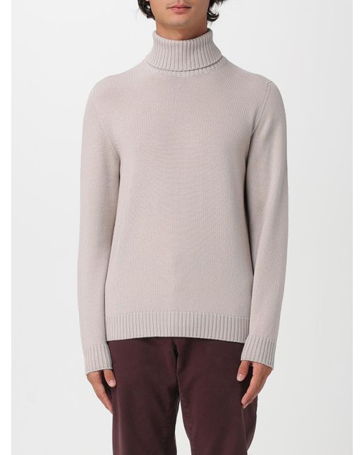Drumohr Men's Gray Sweater