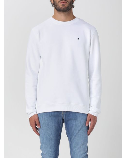 Dondup Men's White Sweatshirt