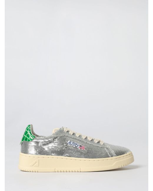 Autry Women's Silver Sneakers