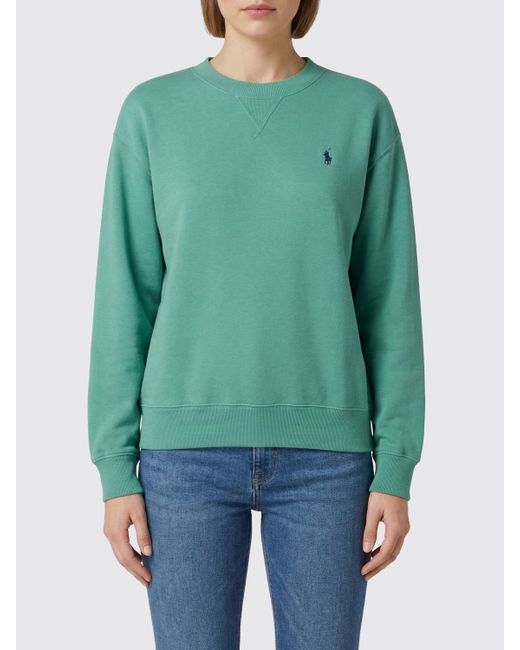 Polo Ralph Lauren Women's Green Sweatshirt