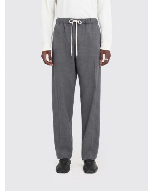Mm6 Maison Margiela  Gray Pants Men