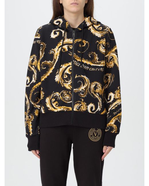 Versace Jeans Couture Women's Black Sweatshirt