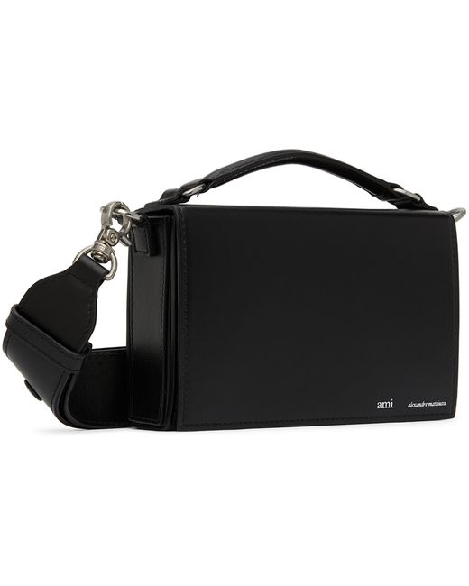 Lunch box leather top handle bag - AMI Paris - Women