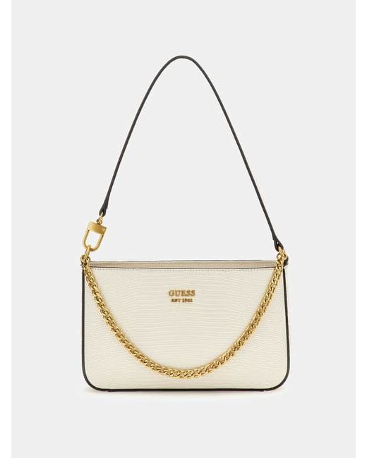 Guess katey croc print mini handbag clearance
