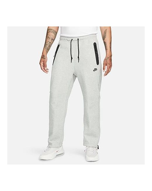Nike Sportswear Tech Fleece Open-Hem Sweatpants in Gray