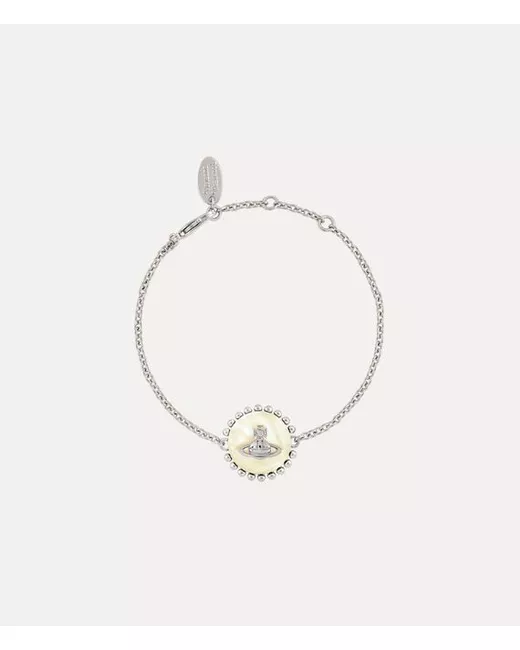 Harvey Nichols & Co Ltd Vivienne Westwood Mayfair Bas relief rose gold-tone  bracelet 77.00