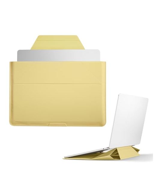 Moft Laptop Sleeve Bag For Macbook Expandable Storage Two Adjustable Angles Stands Ultra-Slim Stylish Pieces Sleevespanna Cotta15-16 Panna Cotta 15-16