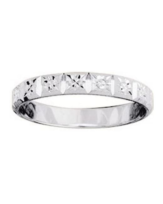 Www.Diamants-Perles.Com Women's White 750/1000 Gold