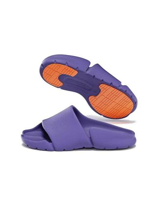 Kenroll Outdoor Slide Sandals Non Slip Summer Slippers For Women And Men Indoor Lightweight House Shower Shoes 7-8 Women/6-7  Di Colore Viola
