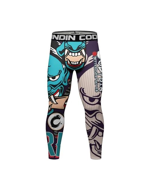 Redplume  Red Plume Mens Compression Pants Athletic Tights Sports Gym Yoga Leggings Base Layer Bottoms For Running Workout Basketball
