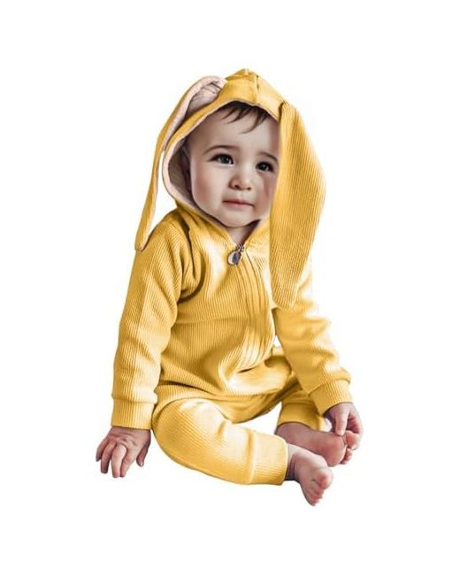 Roylamp  Pink Rompers My 1st Bunny Outfit Baby Jumpsuit Infant Sleeveless Cute Kids Bodysuit With Hat 0-3 Months 3