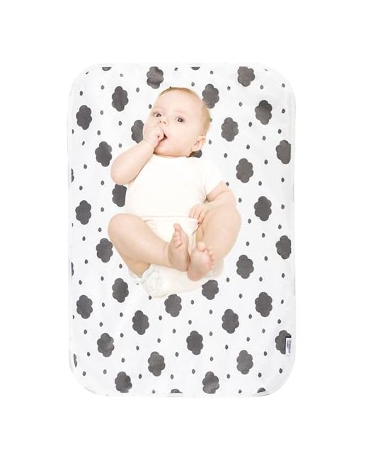 Phoebusbaby   Baby Diaper Changing Pad 21 5/8 X 31.5 Waterproof Liners 2pack Reusable Soft And Absorbent Portable Matcloud2pcs Cloud 2