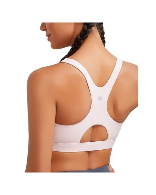 Running Girl  Pink Sports Bras For Women High Supportracerback Impact Grey Bra Moulded Cup Workout Push Up E Xx-Large