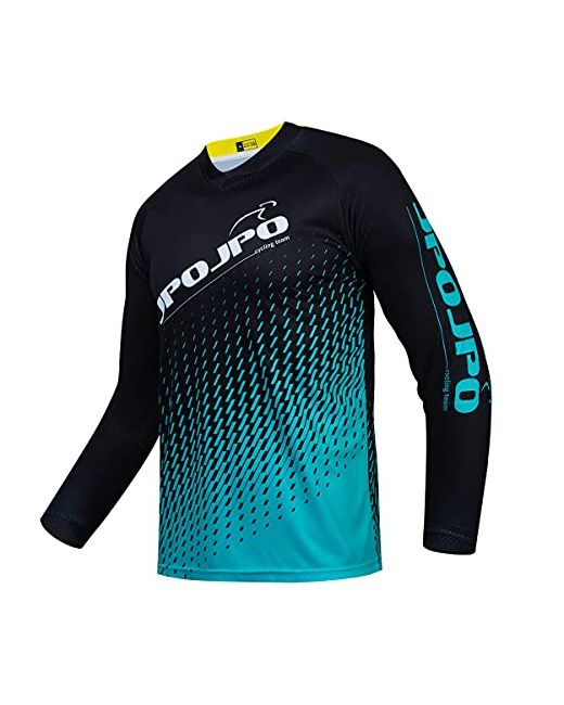 Hotlion Mountain Bike Jersey Long Sleeve Mtb Off-Road Motocross Quick Dry Downhillmotocross Shirts Small Cu9010-B Da Men
