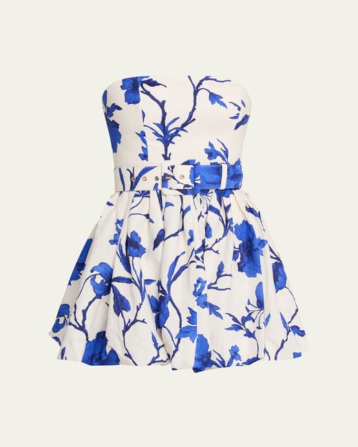 Cara Cara Women's  Swan Strapless Mini Bubble Dress