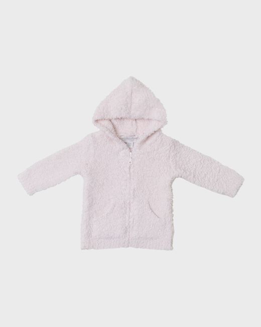 Barefoot Dreams Kids Cozychic Textured Hoodie 3m-24m  Di Colore Rosa