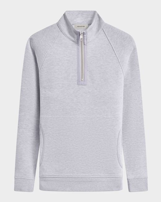 Bugatchi Men's  Quarter-Zip Sweater
