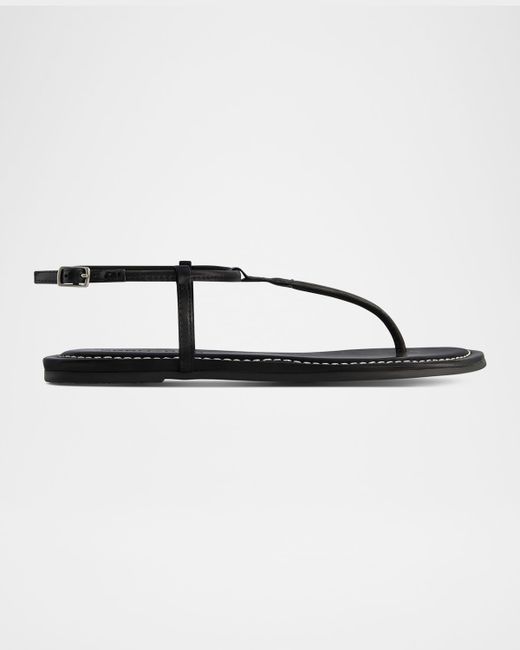 Bernardo Ankle-Strap Flat Sandals Da Women Di Colore Nero