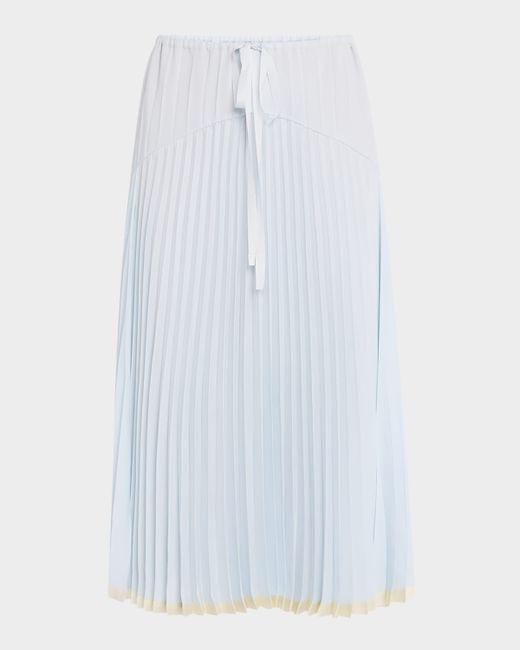 Vince Pleated Midi Skirt Da Women