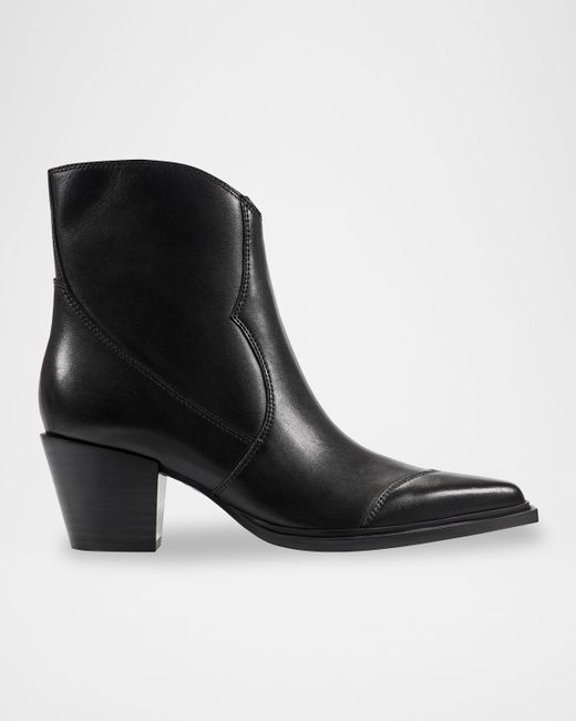 Marc Fisher Ltd  Black Giulie Western Booties