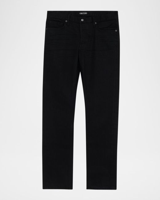 Tom Ford Men's  Stretch Denim Straight-Fit Jeans