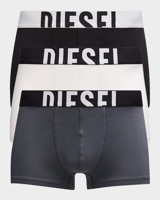 Diesel Aposs Damien D-Pop Stretch 3-Pack Boxer Briefs Da Men