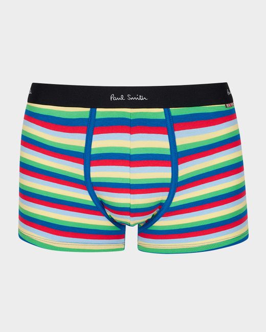 Paul Smith Men's Multicolor Goliath Stripe Boxer Briefs