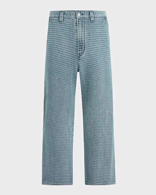 Hudson Luca Wide Leg Carpenter Jeans Da Men