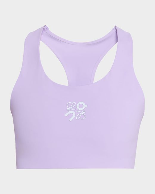 Loewe X On Sports Bra Da Women Di Colore Viola