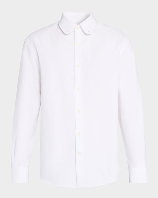 Loro Piana Elia Round-Collar Sport Shirt Da Men