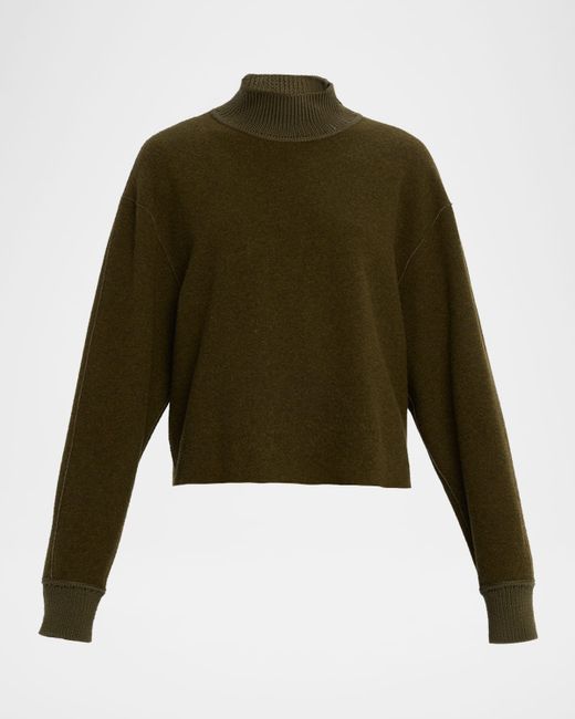 Lafayette 148 New York Reversible Mock-Neck Sweater Da Women