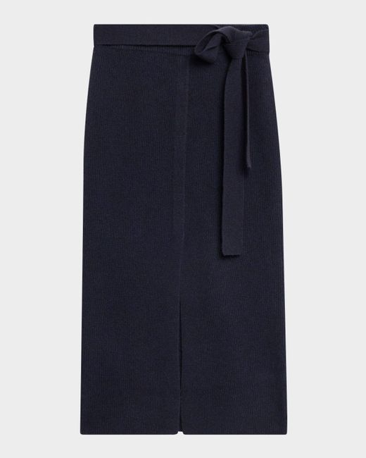 Emporio Armani Long Belted Midi Skirt Da Women