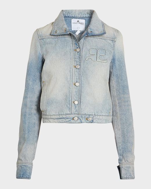 Courrèges Women's Blue Reedition Denim Jacket