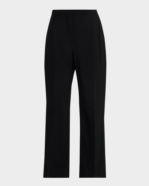Givenchy Mid-Rise Slim-Leg Ankle Trousers Da Women Di Colore Nero