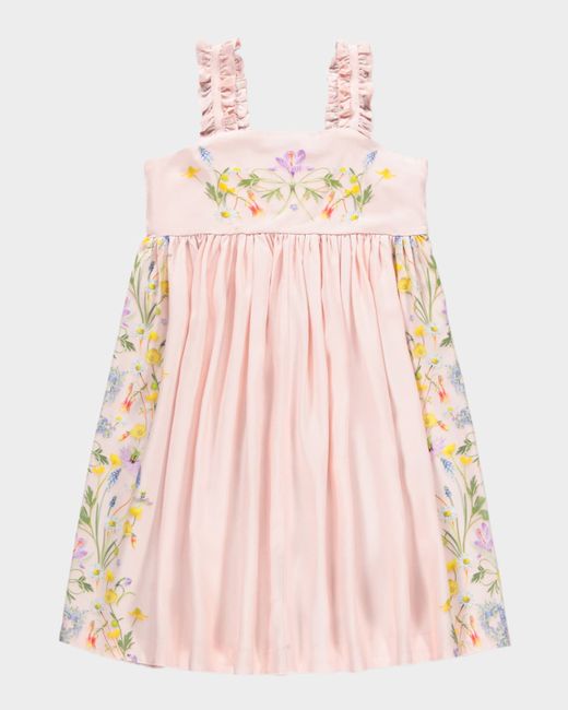 Molo  Floral Girl Aposs Cypress Sleeveless Print Dress