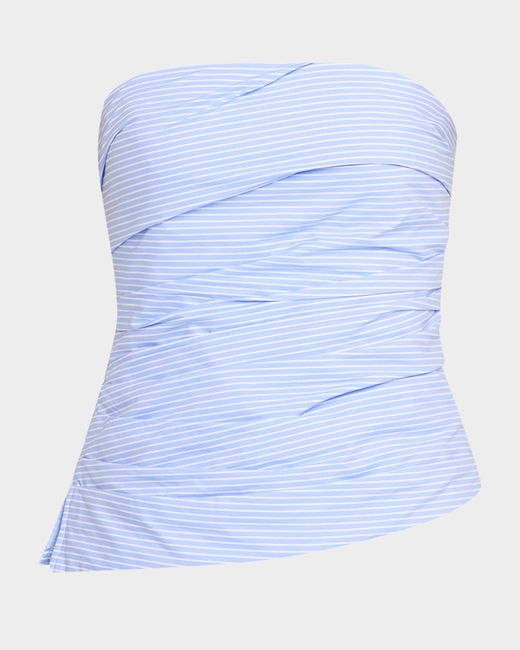 Simkhai Emerson Ruched Strapless Top Da Women