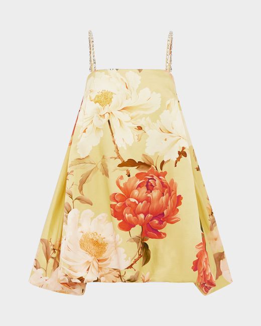 Leo Lin Patsy Crystal-Embellished Bubble Mini Dress Da Women