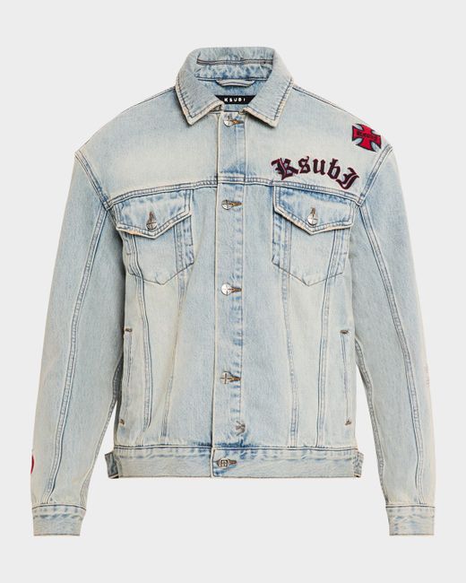 Ksubi Men's  Aposs Oh G Trucker Jacket