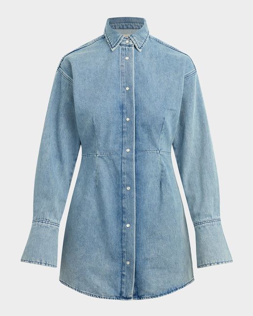 Favorite Daughter Women's  The Eyes On Me Denim Mini Dress