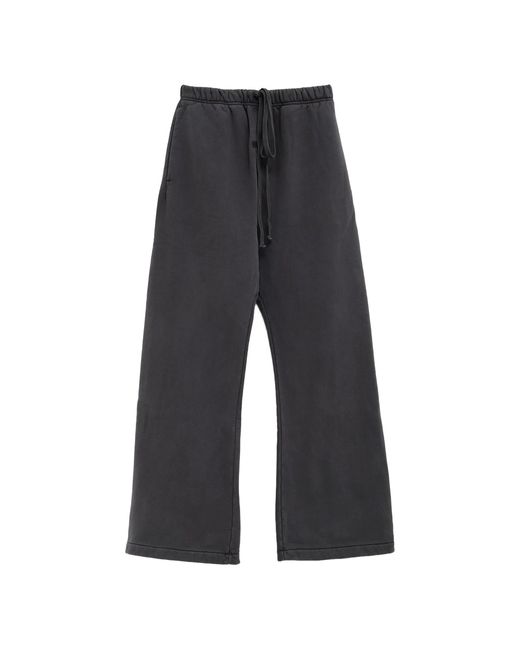 Fear Of God Essentials  Gray Drawstring Flared Track Pants