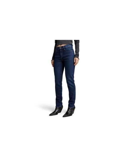 G-Star Women's Blue Ace 2 Slim Straight Jeans