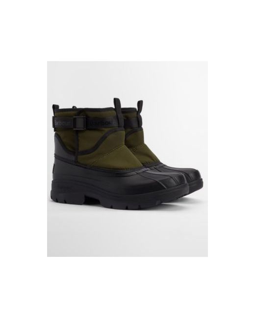 Barbour Braybourn Duck Boots Black Da Men Di Colore Verde