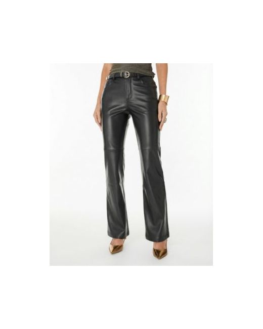 The Noli Shop Jackie Leather Pant Da Women Di Colore Nero
