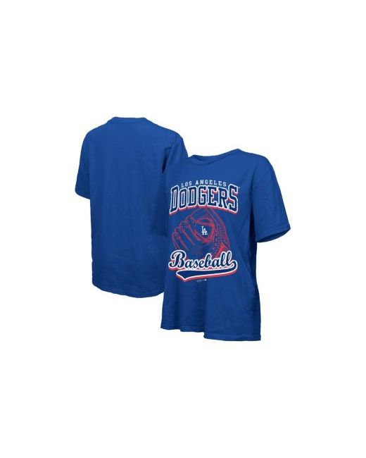 Majestic Detroit Tigers Oversized First Base T-Shirt Da Women Di Colore Blu Scuro