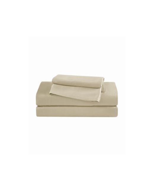 Frye  Beige 300-Thread Count Rayon From Bamboo 4-Pc. Sheet Set