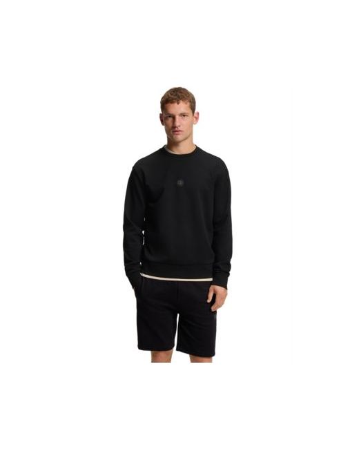 Hugo Boss Men's Black Boss By Monogram Cotton-Blend Sweatshirt