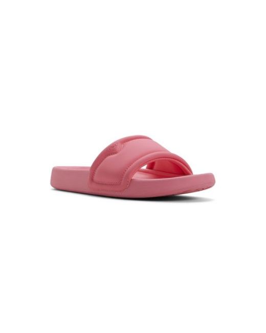 Roxy Women's Pink Beach Slide Ladies Slip On Sandals