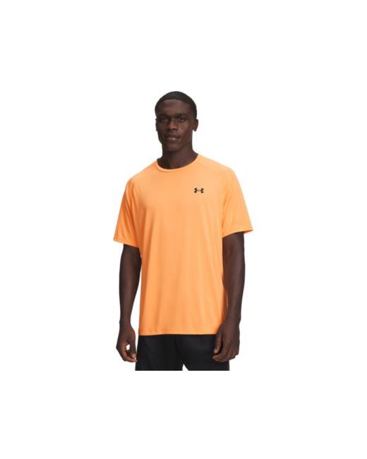Under Armour Men's Orange Tech Short Sleeve