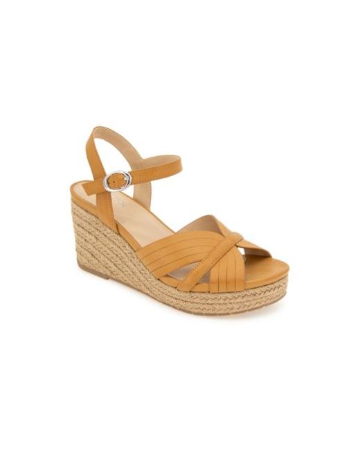 Kenneth Cole Reaction Women's Brown Comi Almond Toe Wedge Sandals