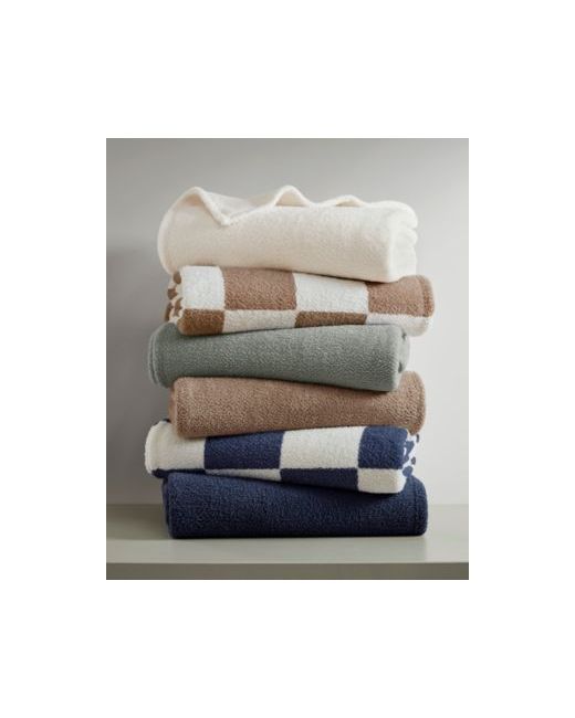 Premier Comfort Feathersoft Lightweight Knit Blanket  Di Colore Bianco